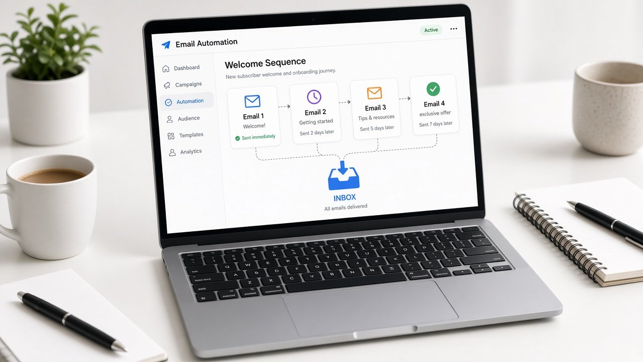 Emailing automatisé avec séquences IA : guide complet PME 2026