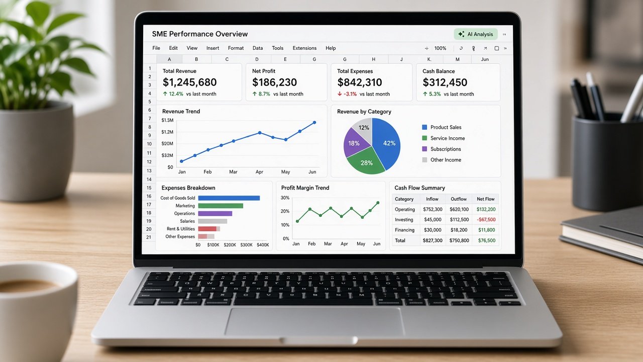 IA pour l'analyse de données en PME : guide pratique