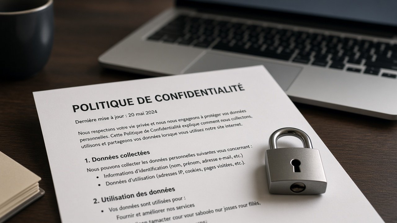 Politique de confidentialité : obligations RGPD pour votre site web