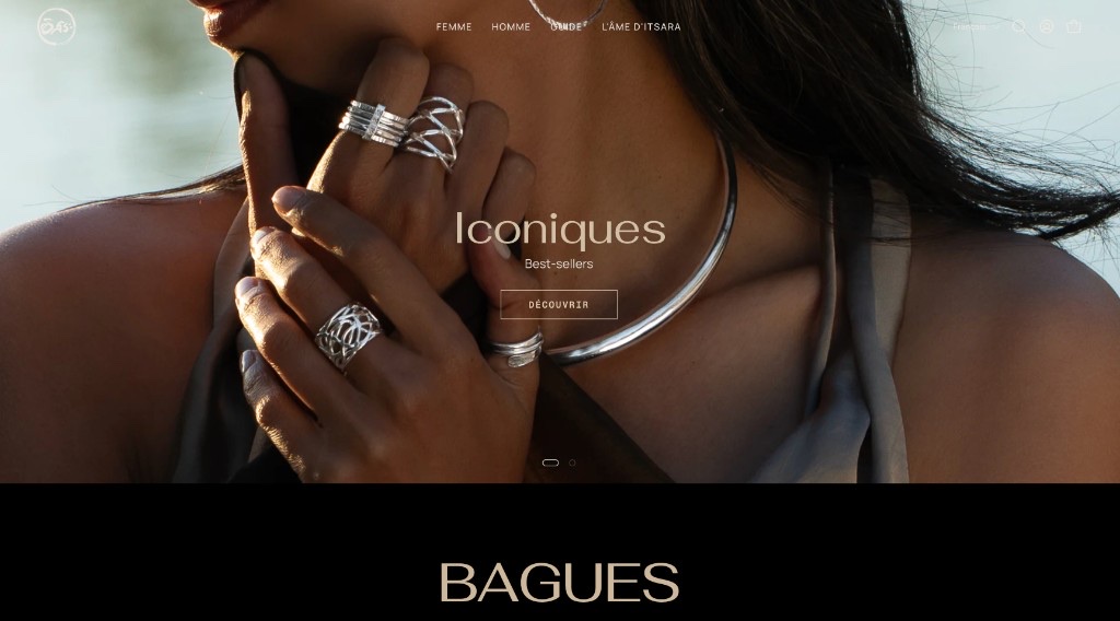 Aperçu du site Itsara